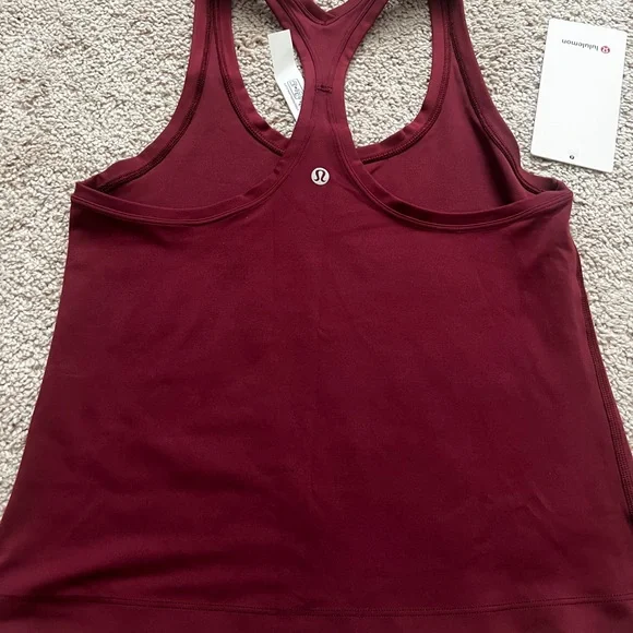 lululemon athletica Maroon Racerback Tank Top - Picture 4 of 4